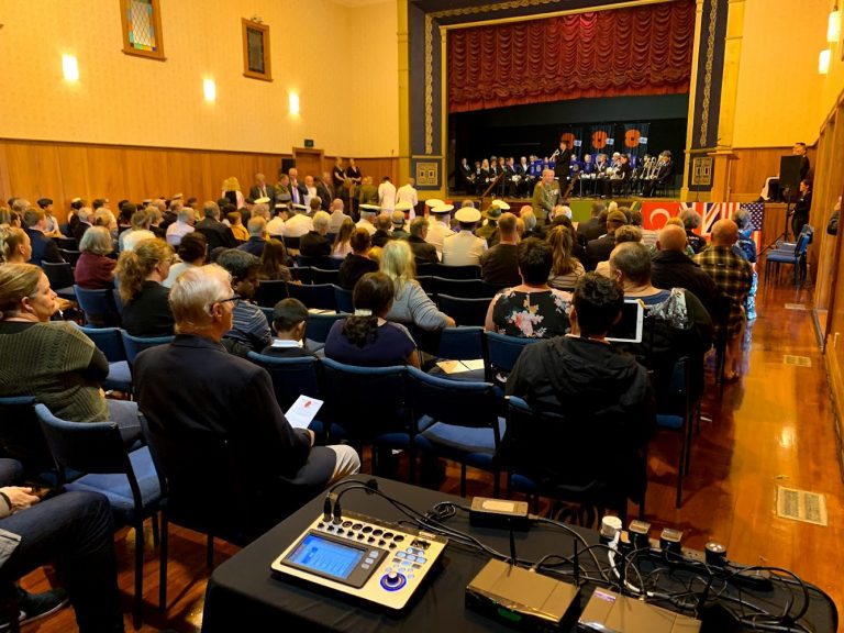 Indoor ANZAC Day
