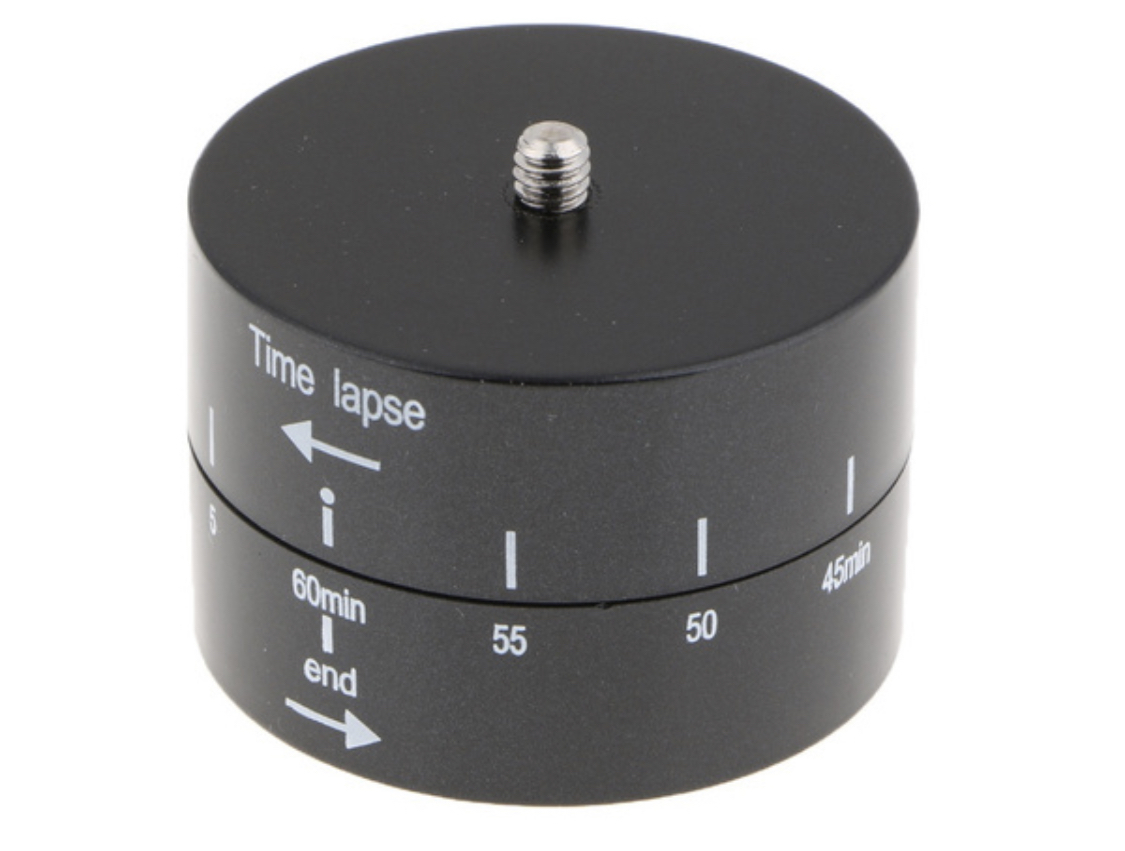 Panoramic 360 / 60-Minute Time Lapse Tripod Head
