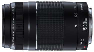 CANON EF 75-300MM 1:4-5.6 USM III LENS