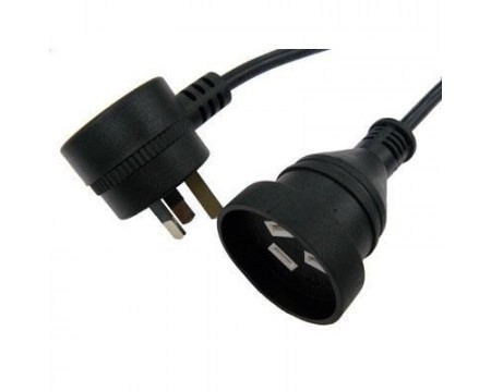 2 Metre Extension Cable (Tapon Plug) Black