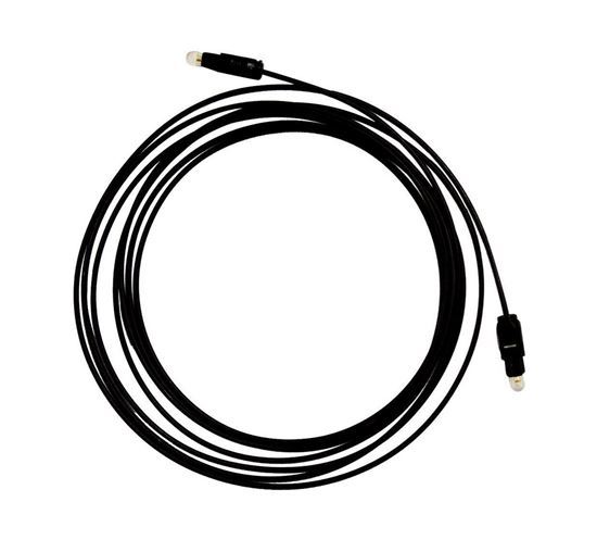 Toslink Slimline  Audio Fibre Optic cable 2m