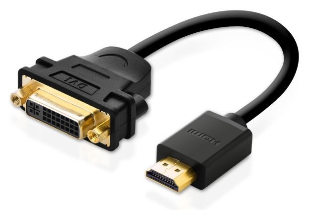HDMI to DVI Patch Lead