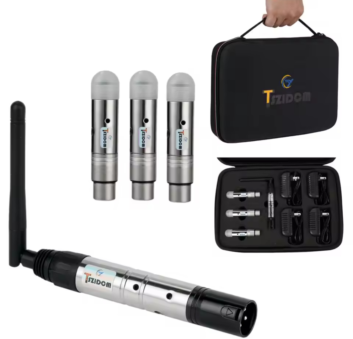 Wireless DMX 512 2.4G Transmitter/Female Receivers