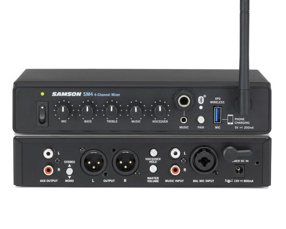 Samson SM4 - 4-Channel Mixer
