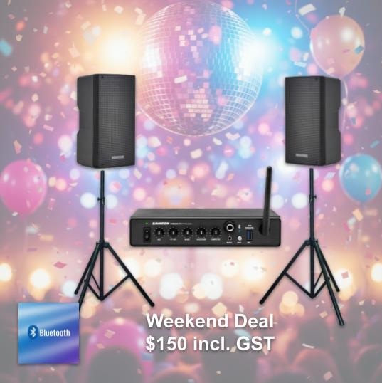 Small Party Sound system Bundle Weekend deal