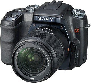 Sony Digital Camera Alpha 100 SLR 10 Mega pixel (2 lenses)