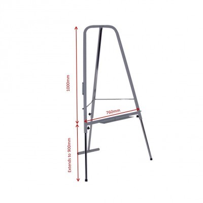 Easel  A frame
