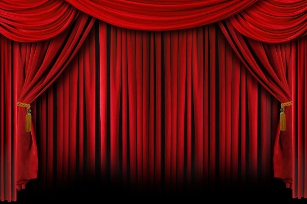Stage Curtain 5.3M (black) 3m high
