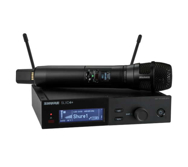 Hand Held Radio Mic Shure SLVXD24+